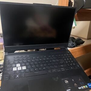 Asus gaming laptop f15 i712650H 3050ti 16GB ram 512ssd 144hz 15 inch